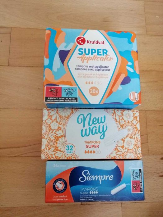 Tampony Super 3 paczki 76sztuk
