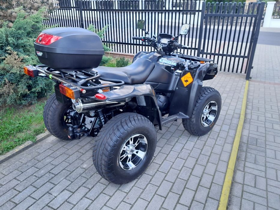 Suzuki kingquad 700 salon pl jak nowy 1700km Zarejestrowany Doposazony