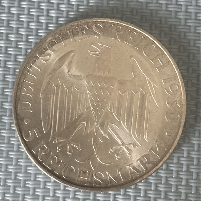 Moneta 5 Marek 1930 A Zeppelin