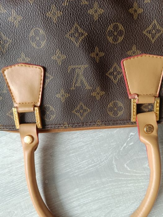 Torebka damska w stylu LV, monogram,  solidna