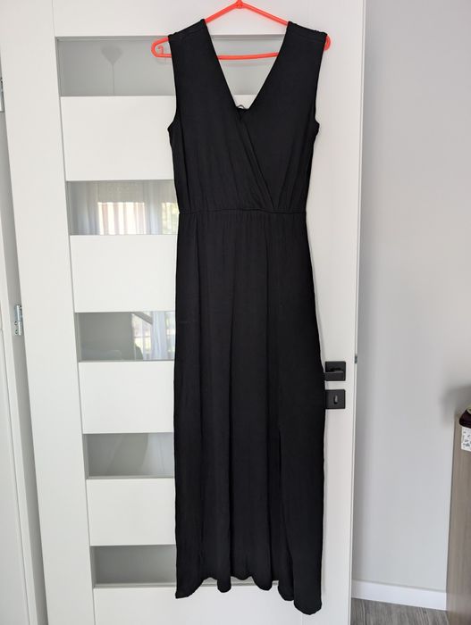 Czarna sukienka maxi Esmara xs