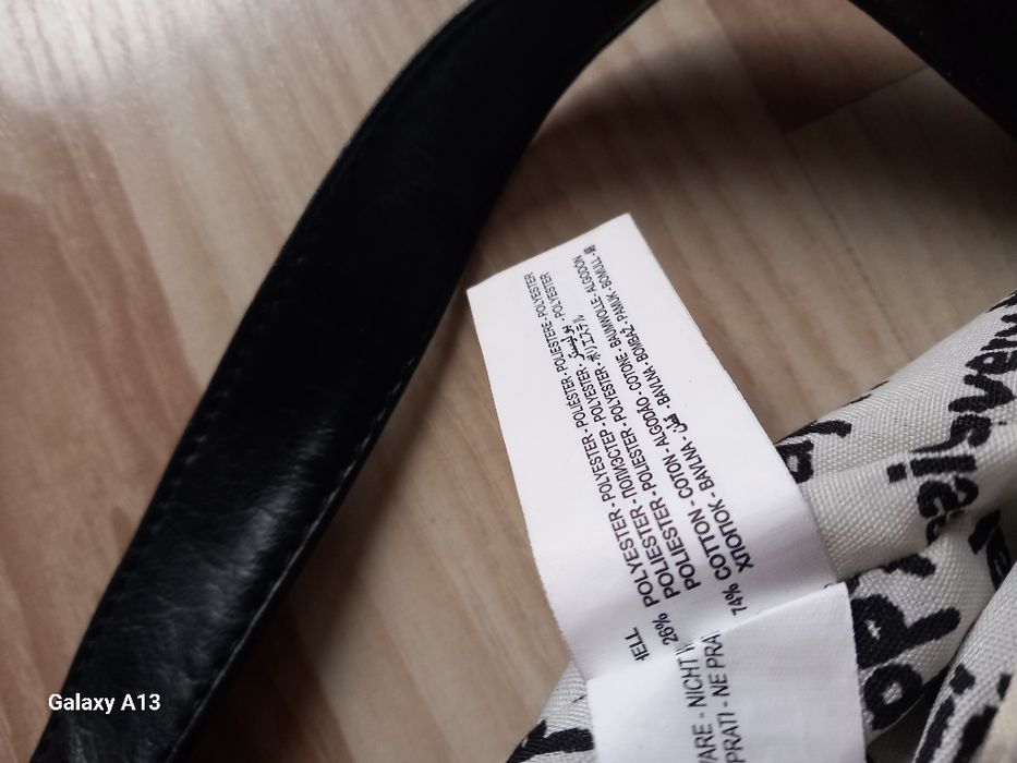 Desigual torebka bawełniana vintage