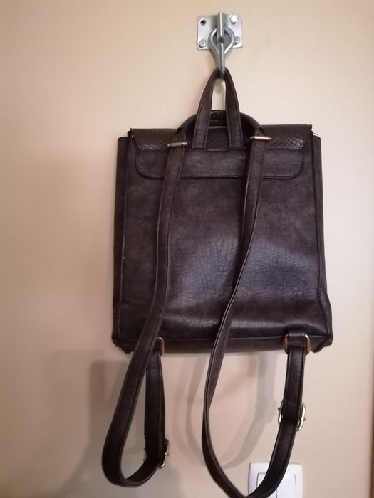 Mochila/Bolsa de senhora castanha