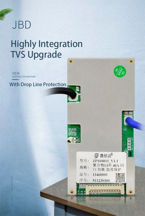 BMS JBD 14s Li-ion 50A