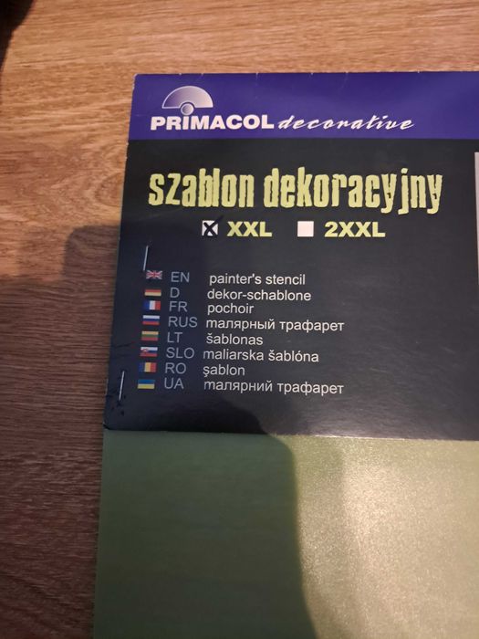 Szablon malarski, dekoracyjny 60cm  x 44 cm