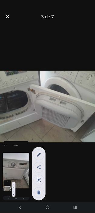 Máquina de secar roupa marca LG 
7kg