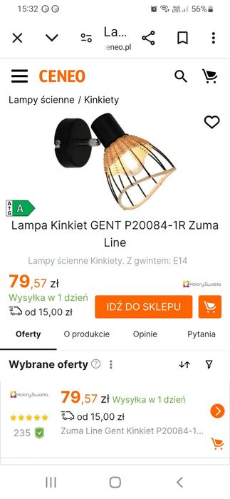 Lampa wisząca  GENT 3 szt