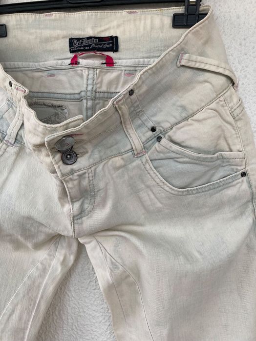 Zara denim calças 40