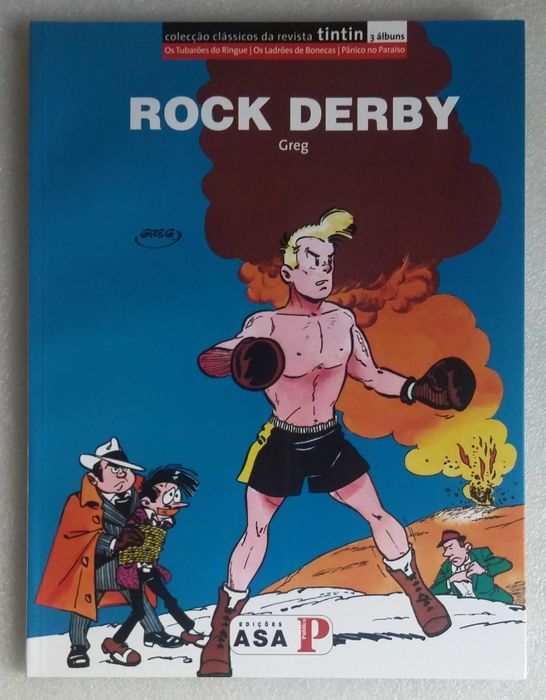 Rock Derby- clássicos da revista Tintin- 2 álbuns