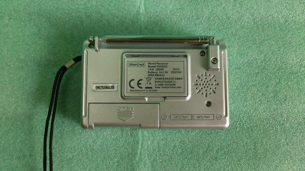 Radio-Silvercrest Wielozakresowe radio cyfrowe+etui