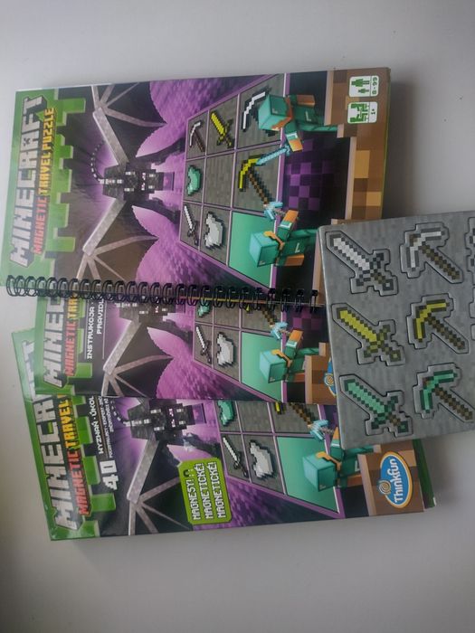 Minecraft magnetyczna łamigłówka puzzle