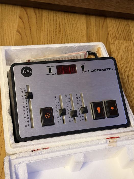 Leitz Focometer timer do ciemni stan bdb komplet w pudelku
