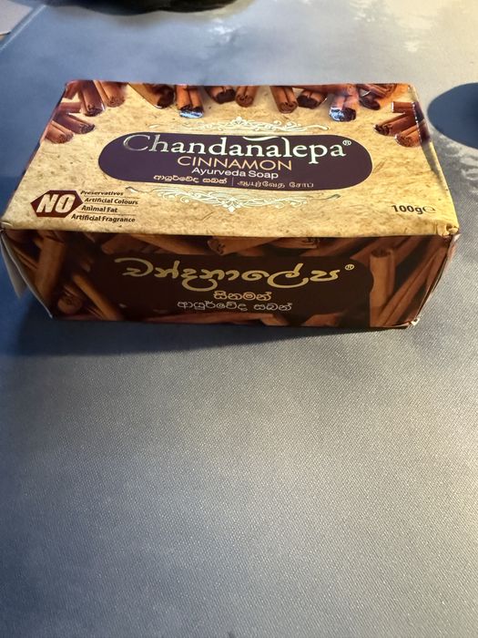 Chandanalepa mydło cynamonowe sri lanka