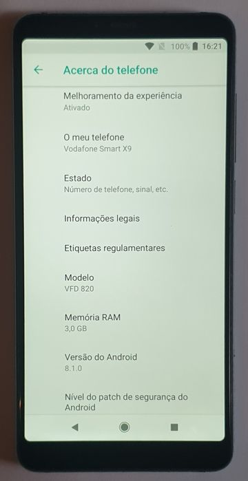Telemóvel Smartfone android smart x9