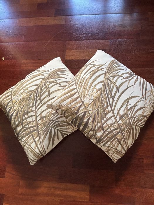 2 conjuntos de almofadas - azul