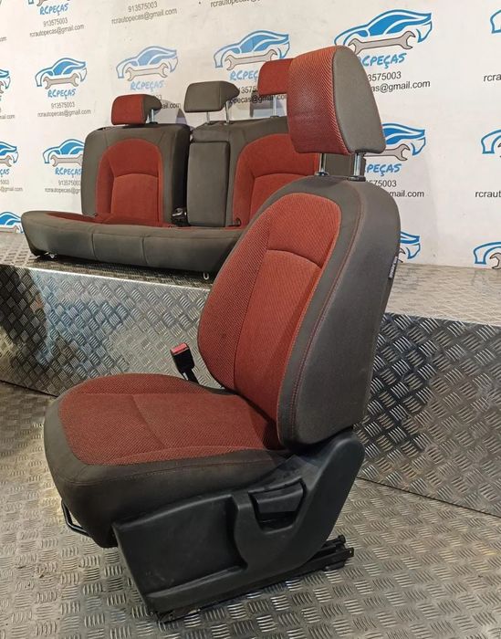 BANCO BANCOS NISSAN QASHQAI I 1 MK1 J10 NJ10 JJ10E TECIDO AIRBAG