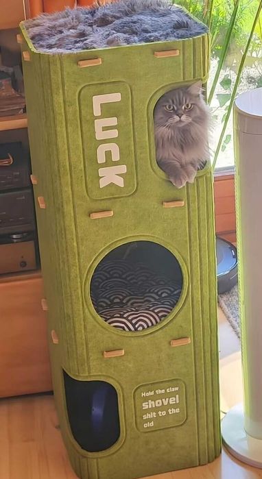 Будинок для кота лежанка для котика когтеточка будинок для собачки