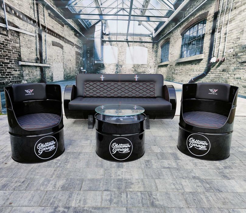 Meble z beczek z Haftem jakość Premium !!!