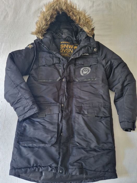 Kurtka zimowa parka płaszcz Reserved 158