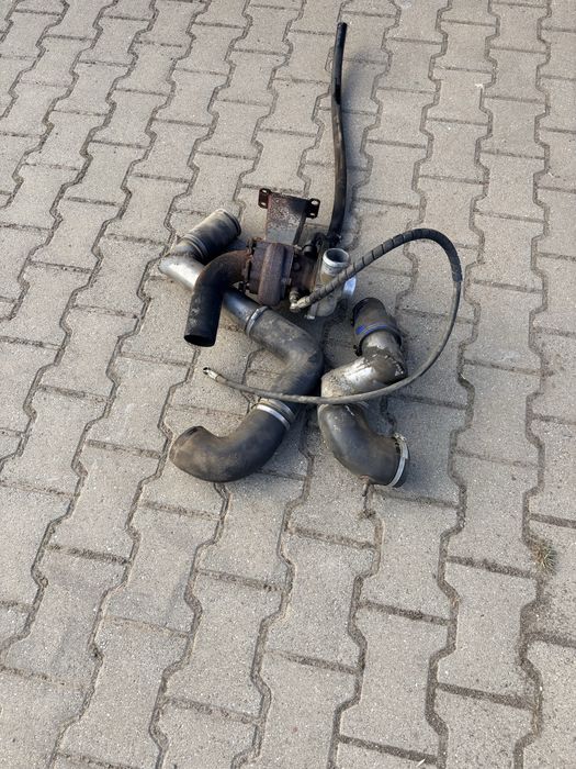 Zestaw turbo do case 845