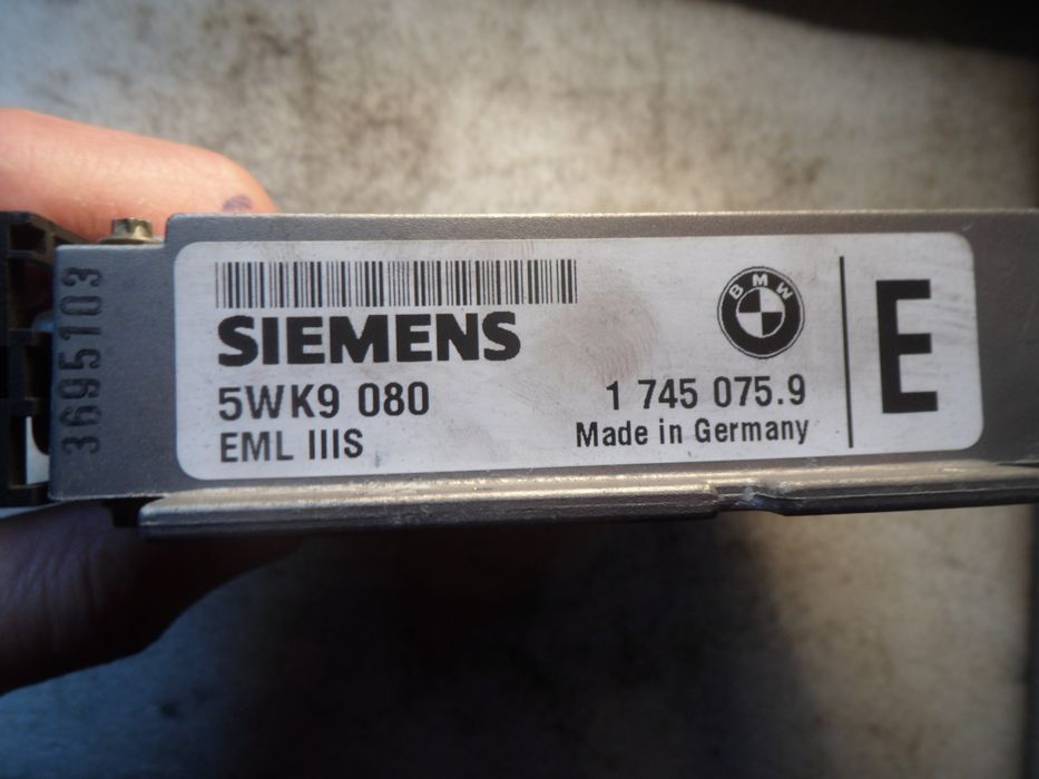Siemens EML IIIS 1 745 075.9 5.4 750,850і E38,31 E39 1996-2001