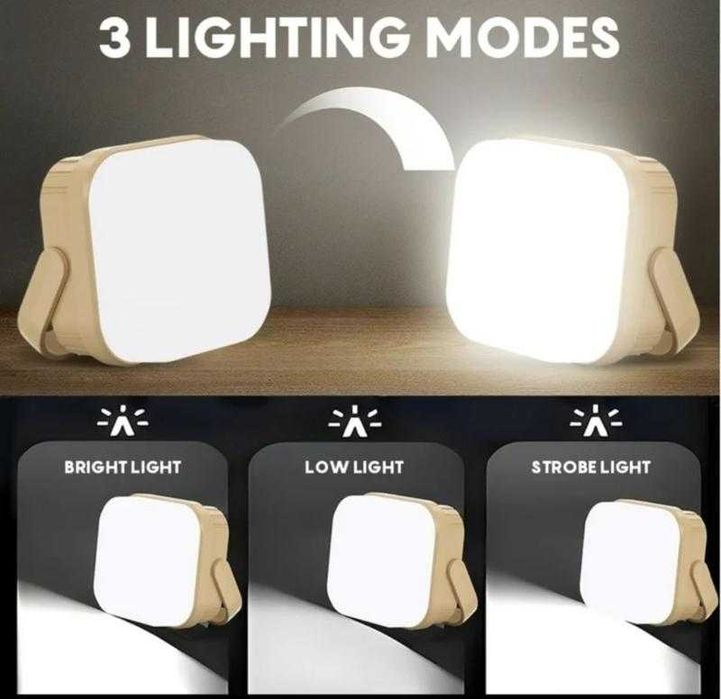 Портативний ліхтарик кемпінговий ліхтар на акумуляторі