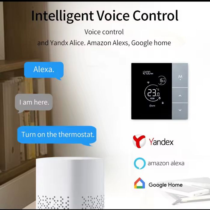 Termorregulador inteligente wi-fi Tuya