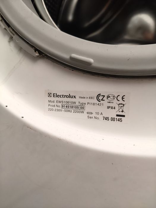 Пральна машина Electrolux б/у під ремонт