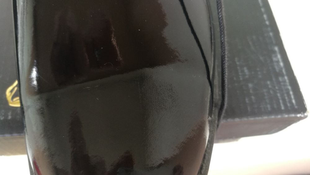 Emel buty lakierki młodzieżowe,Nowe