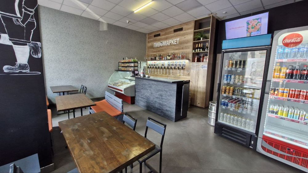 Продається готовий бізнес, пивний бар, магазин живого бочкового пива