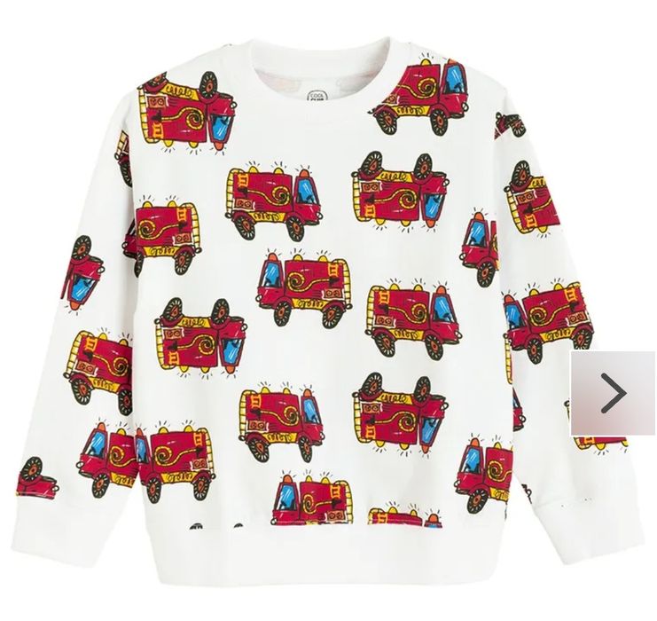 Bluza chłopięca biała rozmiar 116 Cool  Club