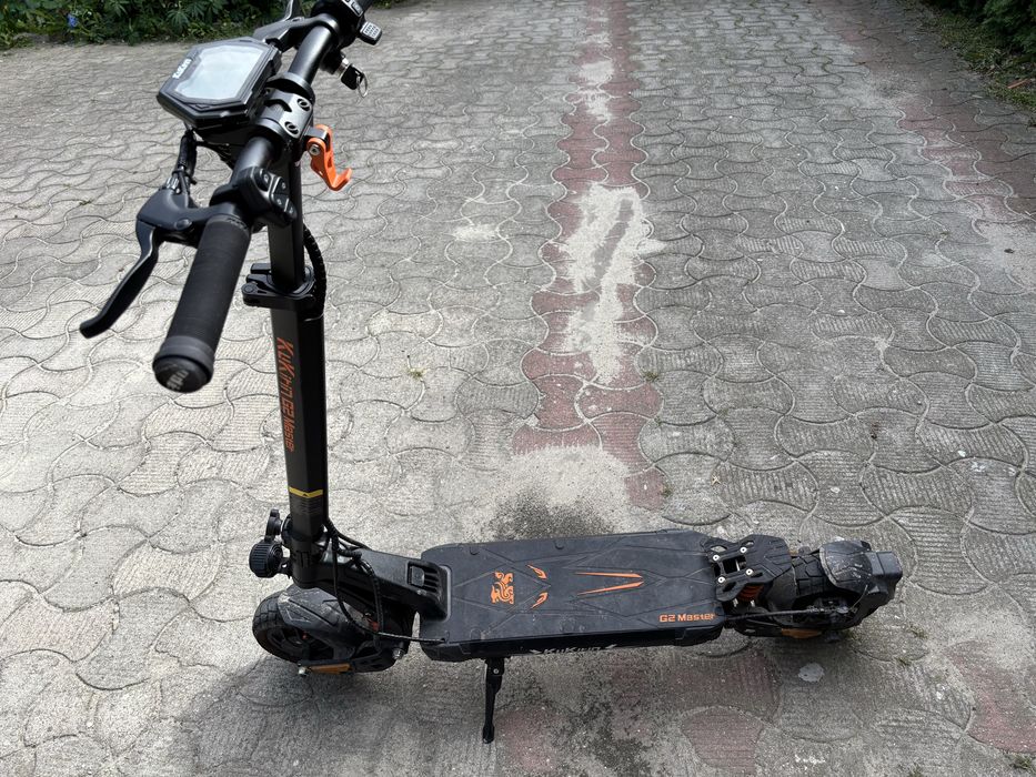 Kukirin g2 master 2025, 1500km przebigu