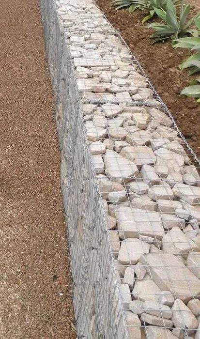 Cesto de gabião hexagonal com 200x50x50  NOVOS