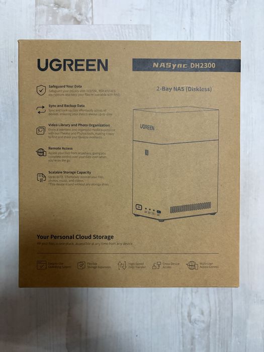 UGREEN NASync DH2300 - serwer NAS 2-Bay