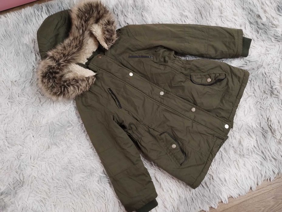 Куртка зимняя не Next парка р. 116-122 6-7 лет