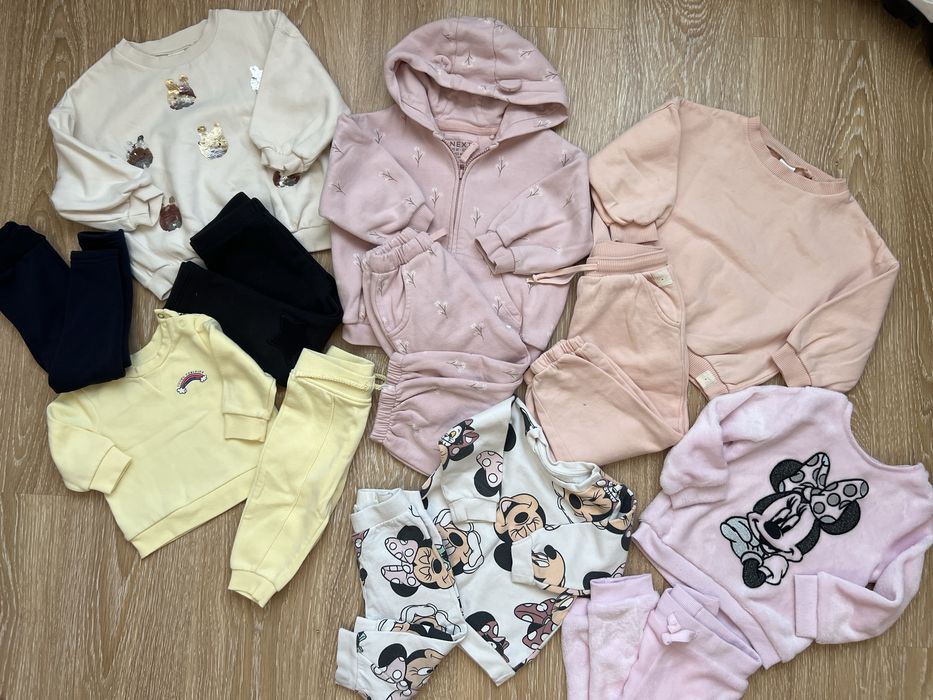 Утеплений костюм для дівчинки від Next