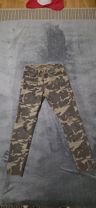 Calças de ganga Camuflada