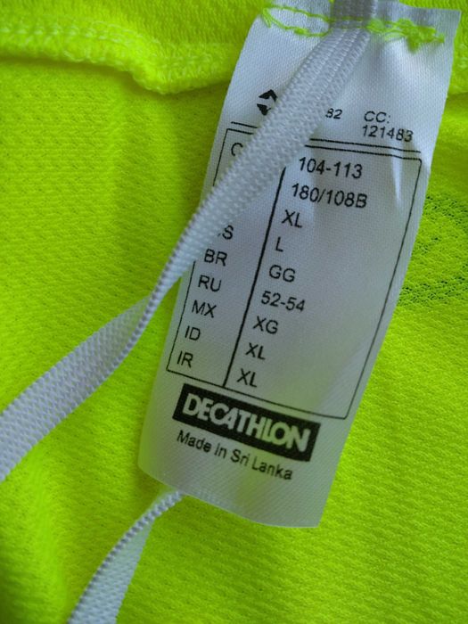 Футболка KALENII, дышащий Экиден, Decathlon, ХL, RU 52-54, новая!