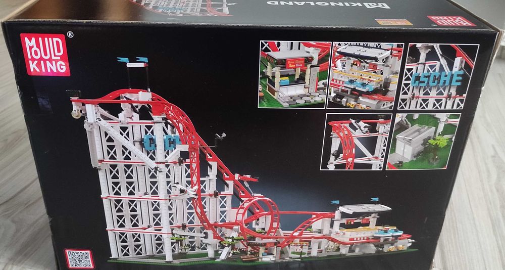 klocki Roller coaster Mould King 11014