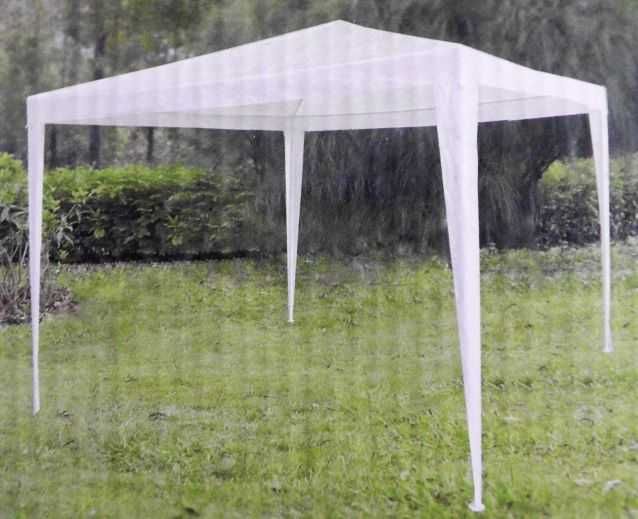 Pawilon Ogrodowy 3m x 3m x 2,45m Namiot Turystyczny biały