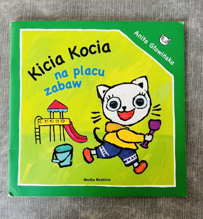 Nowa Książka! Kicia Kocia sprząta, na placu zabaw, to moje! mowi "Nie"