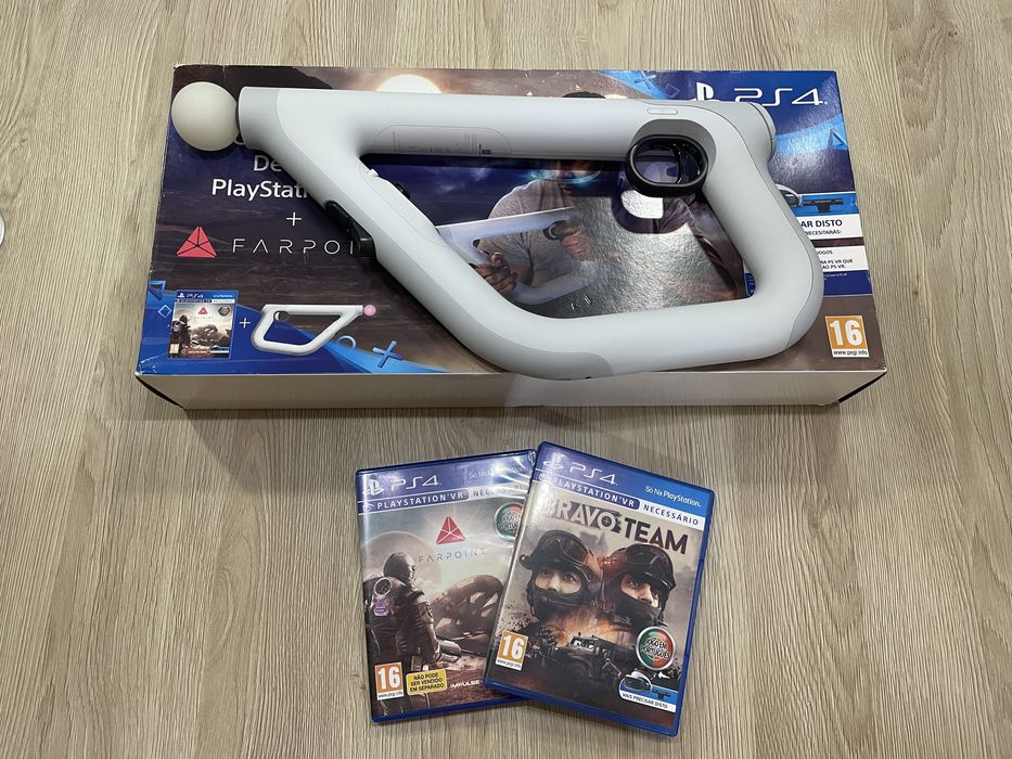Pack PS4 Pro 1tb + kit VR + camara + arma + jogos