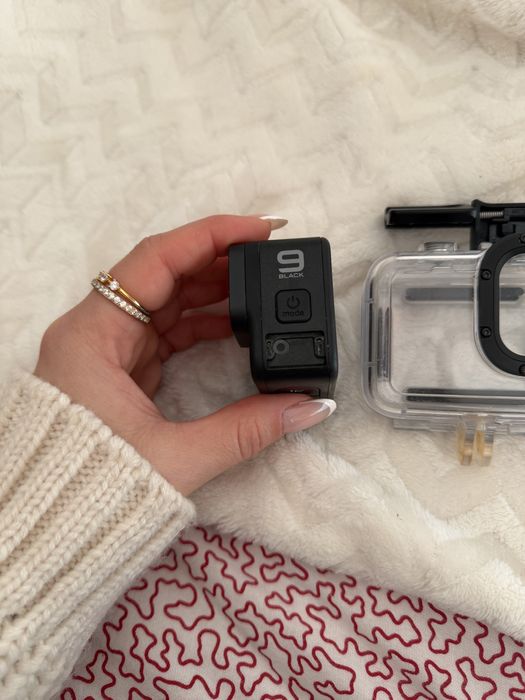 GoPro hero 9 com capa estanque