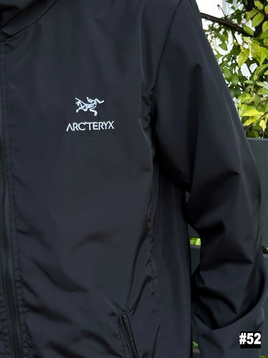ARCTERYX Черная Ветровка — Нейлоновая Куртка Артерикс ГорТекс
