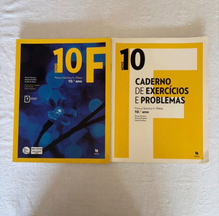 Livro + caderno de atividades Física 10ºano - Novo10F