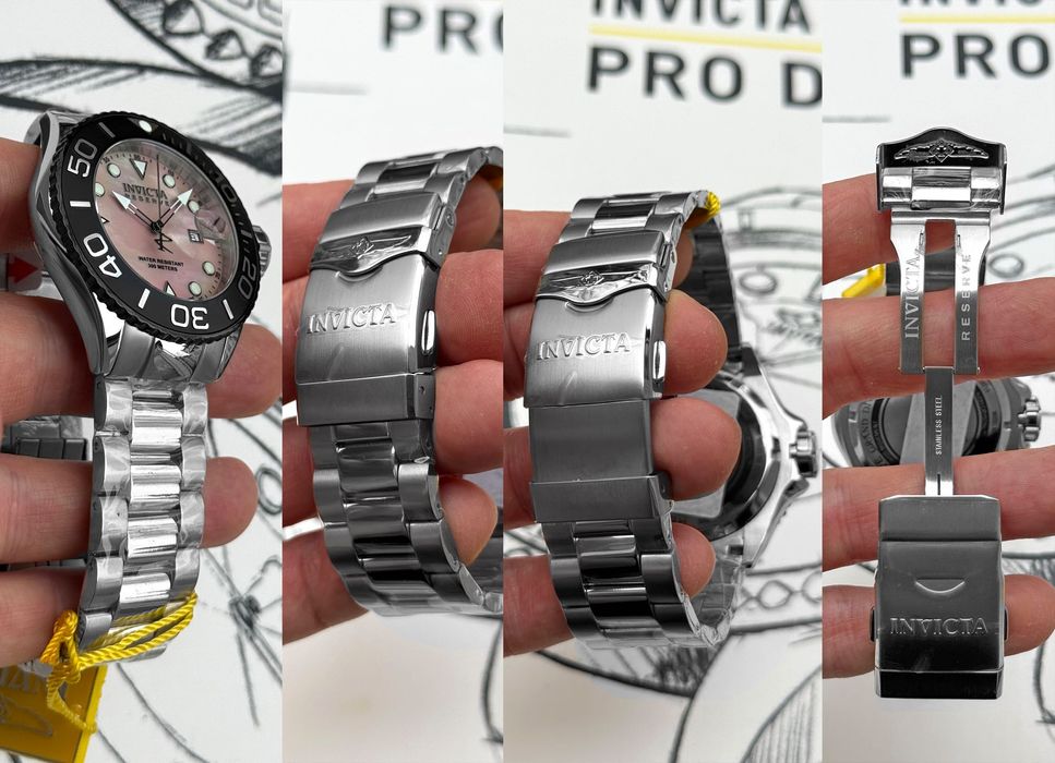 大内 Годинник Invicta 48503 Reserve Grand Diver 52 mm. 300 MT. SWISS: 7