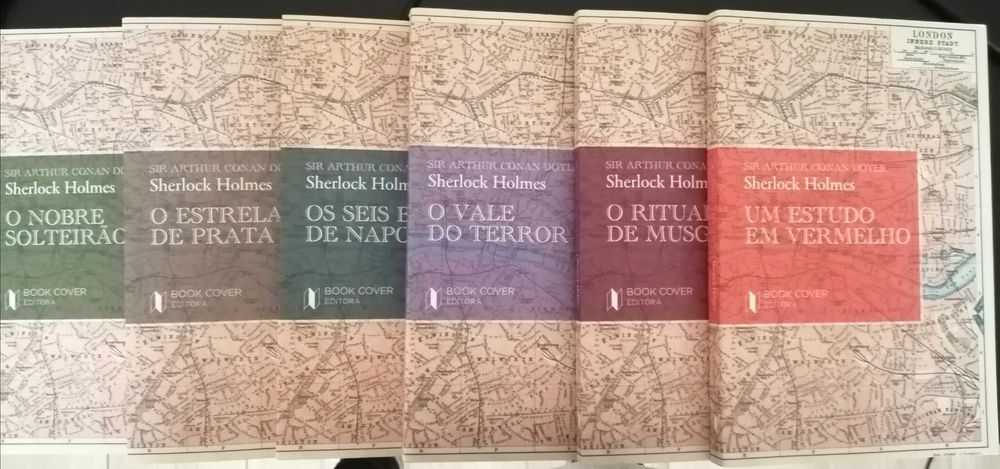 Colecção Sherlock Holmes by Book Cover Editora