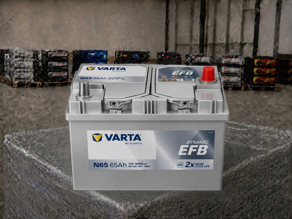 Автомобільний акумулятор VARTA Blue Dynamic EFB 65Ah, 12V, 4016987152546