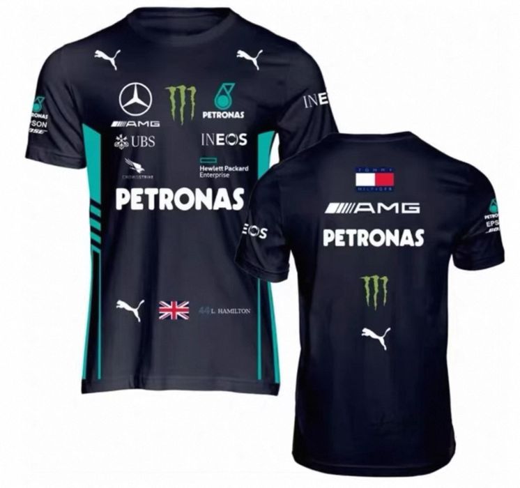 Camisas Mercedes Petronas Hamilton. Novas. Marca F1