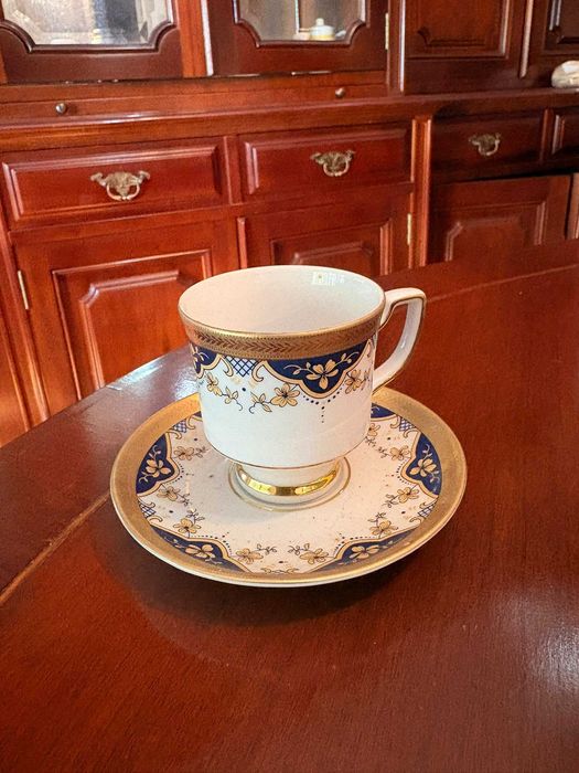Chávena e Pires Winterling Kirchenlamitz – Porcelana Alemã Vintage